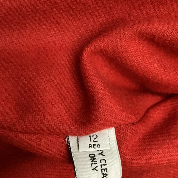 London Fog Women's Black Double Breasted Trench Coat Size 12 Reg - Picture 9 of 11